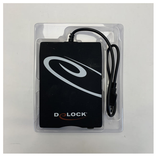 DeLOCK Lettore floppy esterno USB da 3,5 pollici 1,44 MB FDD per Windows e Mac