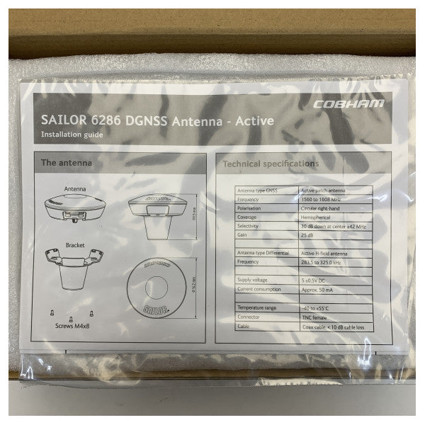Cobham Sailor 6570 DGNSS-järjestelmän viestintäjärjestelmä