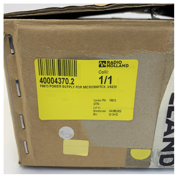 ИЗПОЛЗВАН MicroSwitch F6613 PSU Морско захранващо устройство 90-264V