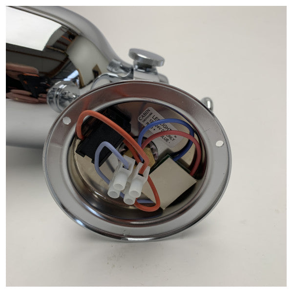 Лампа для читання Cabin Denmark 41LED латунь хром регульована 12/24В