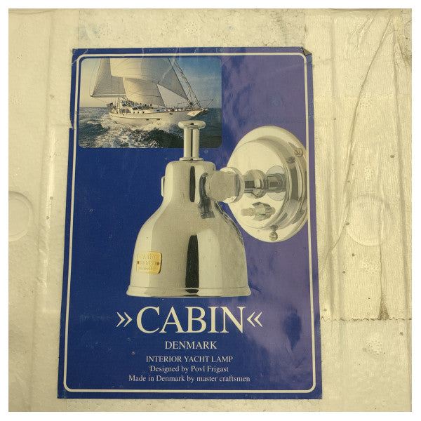 Лампа для читання Cabin Denmark 41LED латунь хром регульована 12/24В