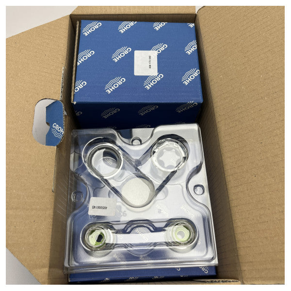 Grohe SmartControl vattenflödeskontrollpanel 29148000 � Hållbar utsida i krom och mässing för båtar och yachter