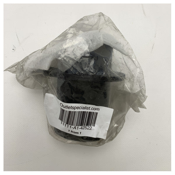 Allpa 42522 per tubo di scarico tru hull con flangia in acciaio inox