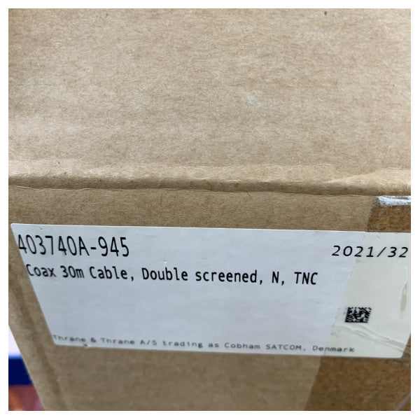 Sailor Coaxiaalikaapeli 30m N- ja TNC-liittimillä kaksoissuojattu - 403740A-945