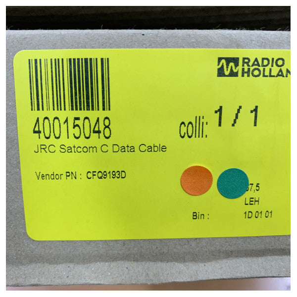 JRC Satcom C -data- ja virtakaapeli AIS JHS-183:lle
