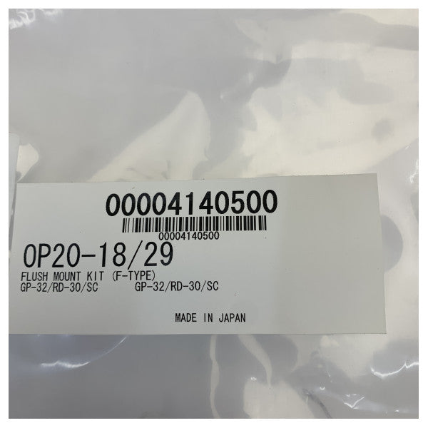 Kit di montaggio a filo Furuno OP20-18-29 per GP-32/RD-30 SC