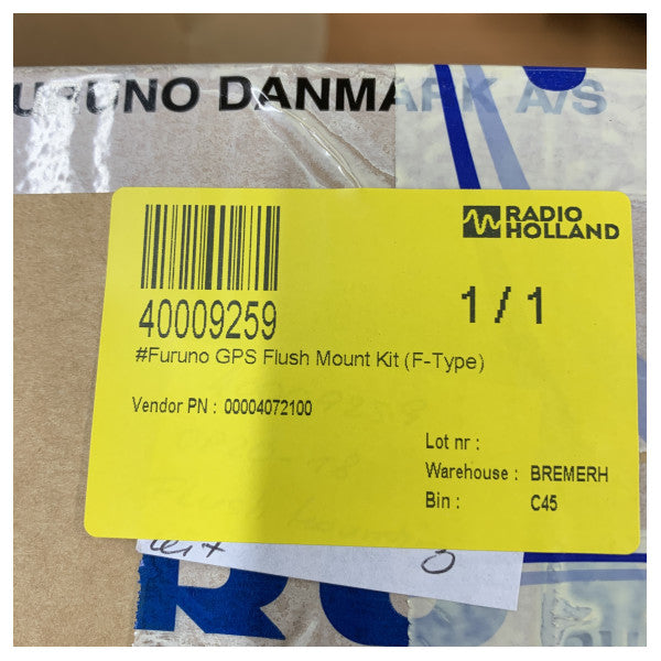 Kit di montaggio a filo Furuno OP20-18-29 per GP-32/RD-30 SC