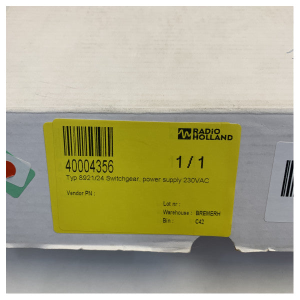 Mascot 270W Power Brick AC/DC Adapter 24V 12A Output - 8921-24