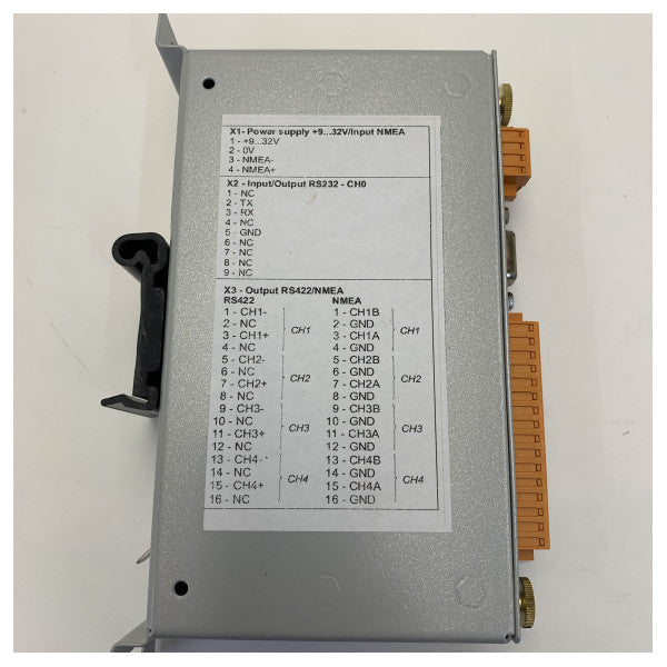 Veinland MIS NMEA Ενισχυτής 4 καναλιών Διαχωριστής buffer 1NMEA.1O4 - RS232 RS422