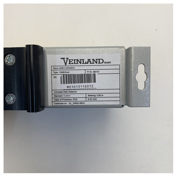 Veinland MIS NMEA Ενισχυτής 4 καναλιών Διαχωριστής buffer 1NMEA.1O4 - RS232 RS422