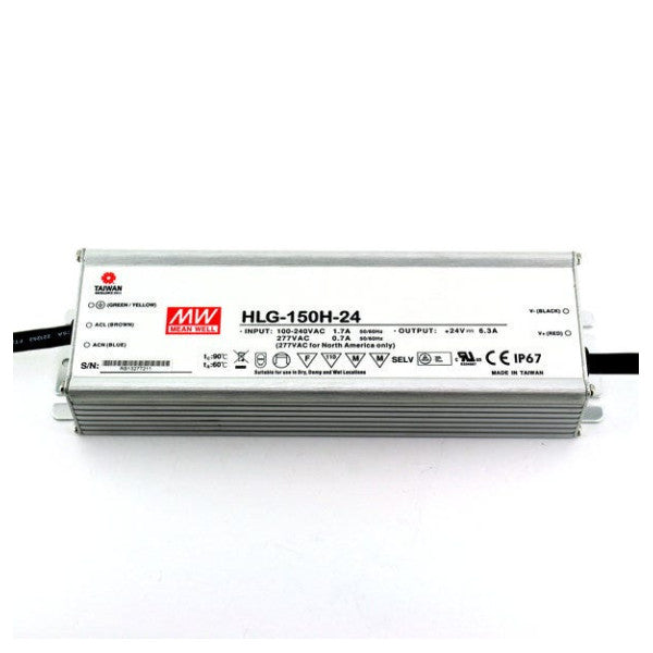 Mean Well HLG-150H-24 su geçirmez LED sürücü