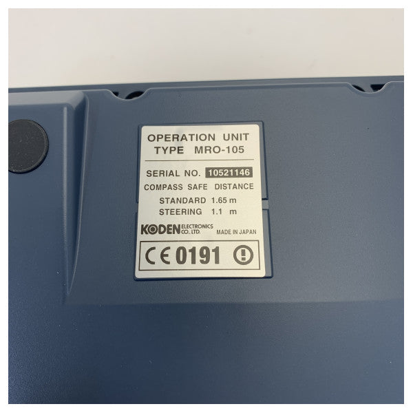 Koden MRO-105 Keyboard Controller Unit for MDC-2910P/2920P