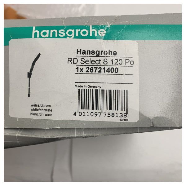 Hansgrohe Raindance Select S zestaw wannowy 120 3jet - 26721400