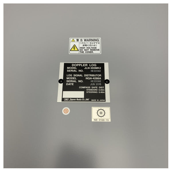 JRC JLN-205 MK2 Deniz Doppler Hız Ölçüm Sistemi