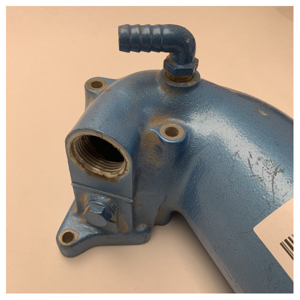 Nanni 4.340 ve 4.330 TDI motor egzozu bükülmüş