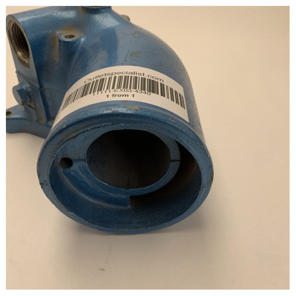 Nanni 4.340 ve 4.330 TDI motor egzozu bükülmüş