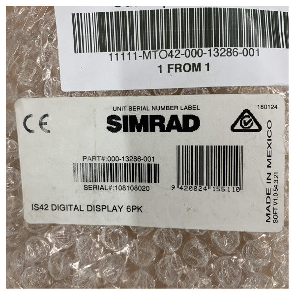 Simrad IS42 NMEA2000 multifunktionell NMEA2000-display - 000-13286-001