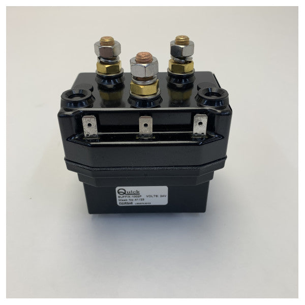 Quick TB3 stainless steel electric capstan 1000W 24V - 130 mm - TB3 P 1024