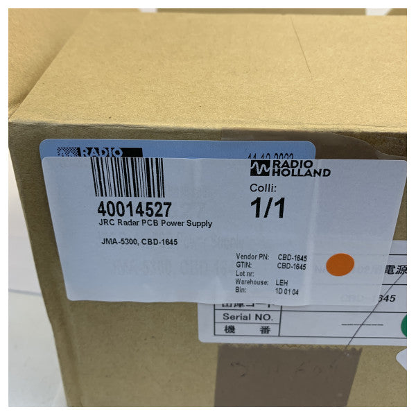 Zasilacz JRC CBD-1645 do JMA5300