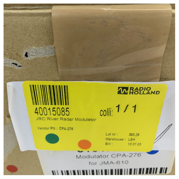 Modulator radaru rzeki JCR CPA-276