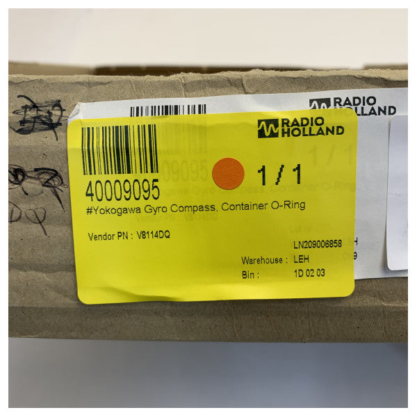 Yokogawa V8114DQ O-Ring for maintenance MKM022 CMZ500/700