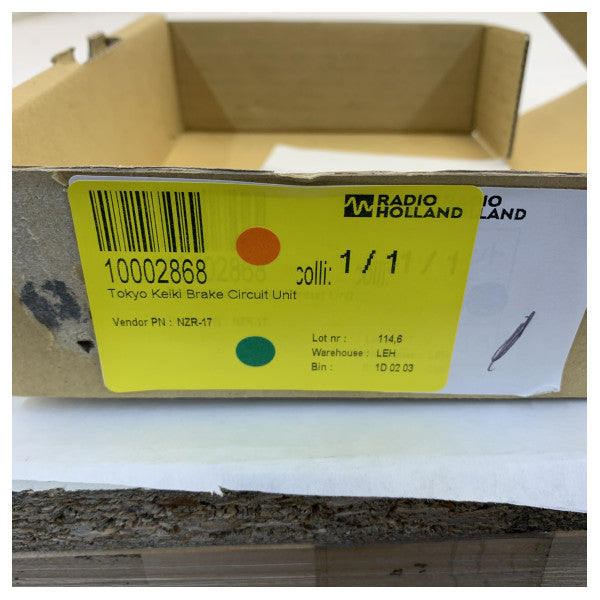 Jednostka obwodu hamulcowego Tokyo Keiki NZR-17