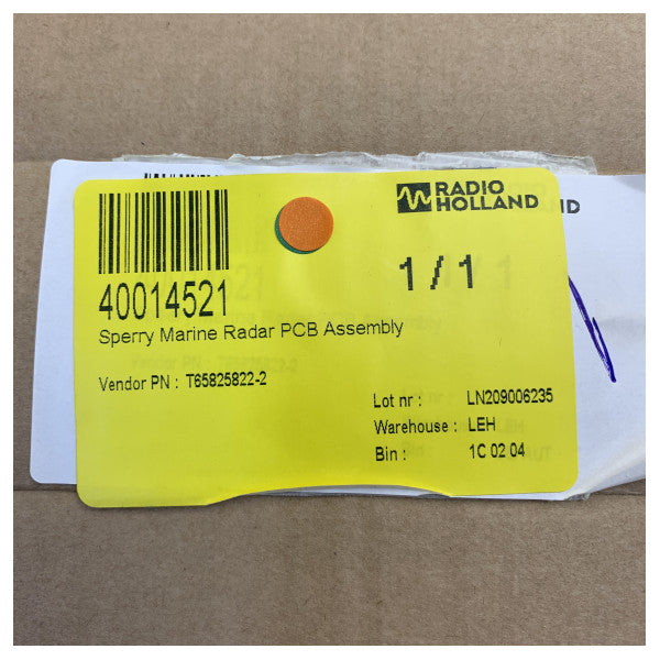 فلتر الإدخال الرئيسي PCB Sperry Marine T65825822-2