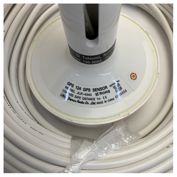 JRC JLR434-CH-30 GPS Compass Antenna Unit White - JLR-4340