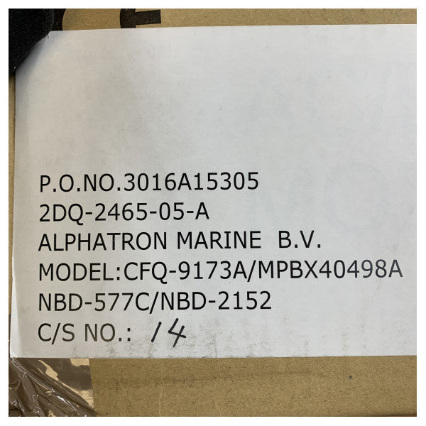 JRC NBD-2150 Unità ta' Provvista ta' Enerġija għal Sistemi JSS-2150/2250/2500 MF/HF