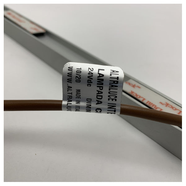 Altraluce CB400 Marine LED Lampenleiste 24V Warmweiß 3000K IP66 Wasserdicht Aluminium