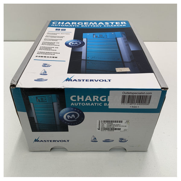Mastervolt Chargemaster 24V | 20A | 2 batterilader - 44020200