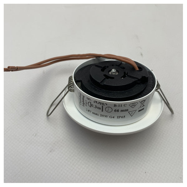 Cantalupi Branco Spotlight Tony 28V20W Marine Recessed Spot 12-24V 20W IP65 Waterproof Boat Light