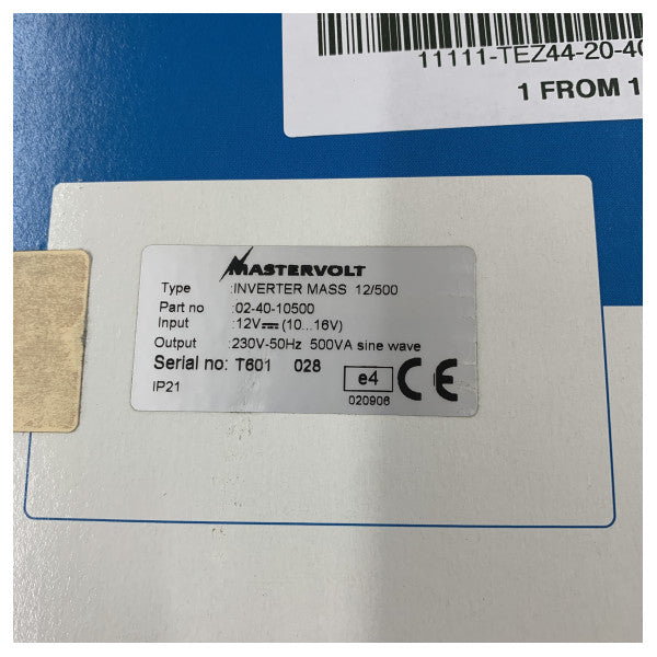 Mastervolt Mass 12V - 500W Sinüs Dalga İnvertör 230V - 20-40-10500
