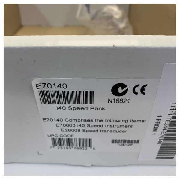 Raymarine I40 Speed Pack s P371 Tru-Hull pretvornikom - E70140