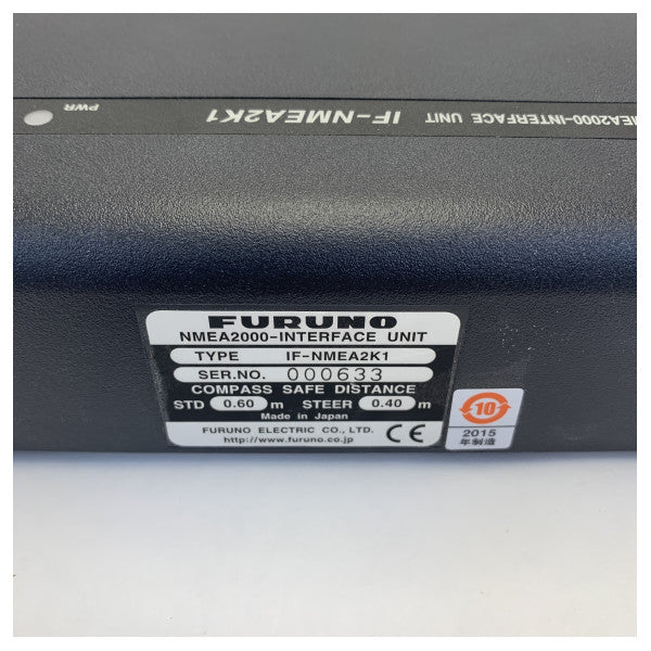 Furuno IF-NMEA2K1 Marine Interface Unit for NMEA 2000 Network Integration - IF-2550-IEC1