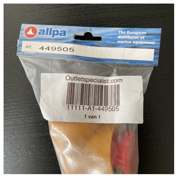 Allpa orange elektrische Kabelfernbedienung 449505