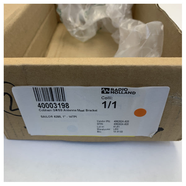 コブハム 406282A-920 1インチマストマウントブラケット 14TPI 含む マウンティングキット