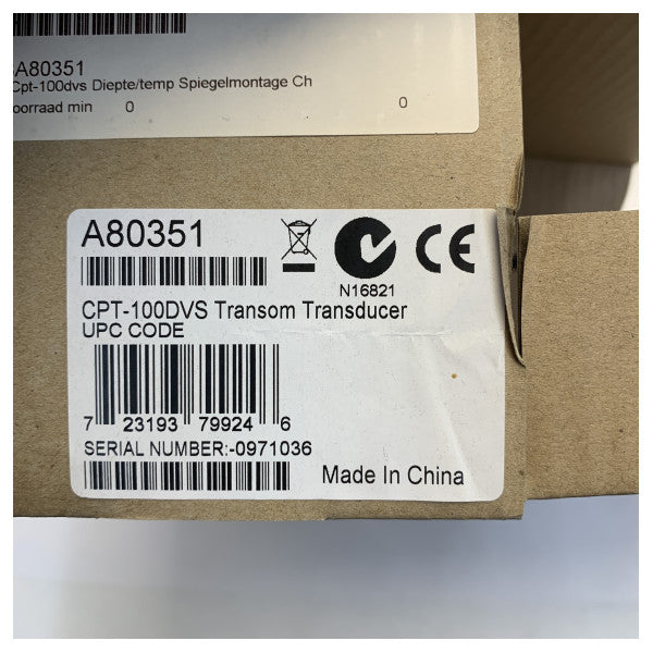 Raymarine A80351 CPT-100 DT Dıştan Takma Sensör