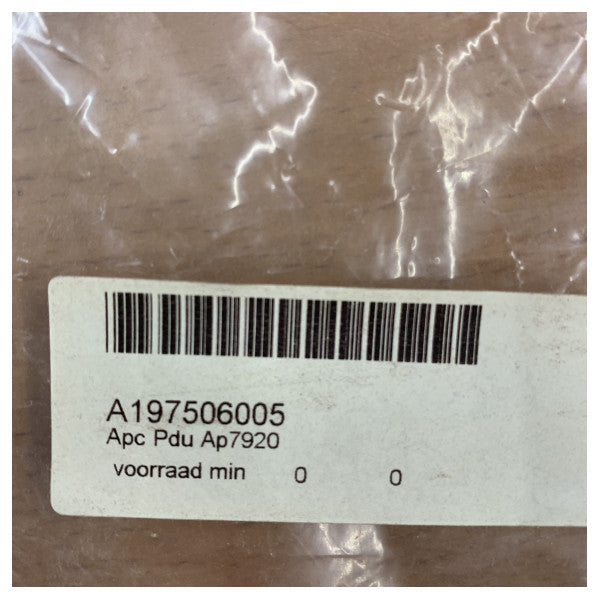 APC AP7920 PDU de rack conmutado 15A/230V - 197506005