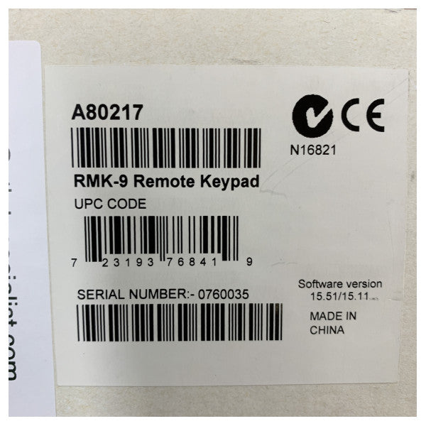 Raymarine A80217 GS-Series MFD daljinski upravljač Panel