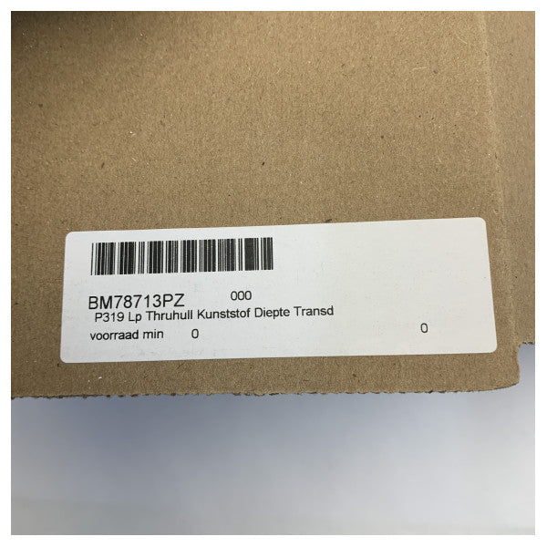 Raymarine M78713-PZ P319 Tru-Hull Derinlik Sensörü