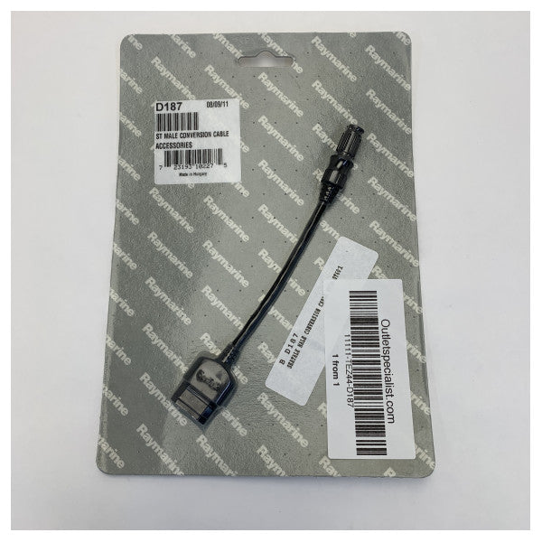 Raymarine ST-30-40-60-80 Converter Cable to ST-50 male - D187