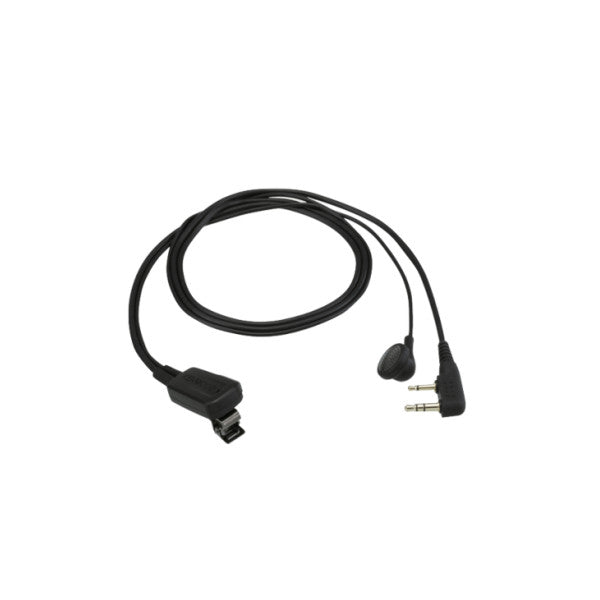 Microfono a clip Icom EMC-11 con auricolare per uso manuale