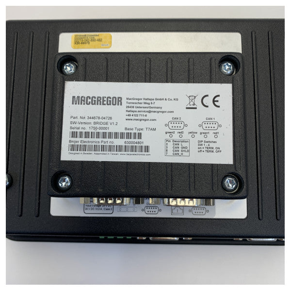 T7AM マクレガー ハトラパ ブリッジ コントロール ユニット - 344678-04726