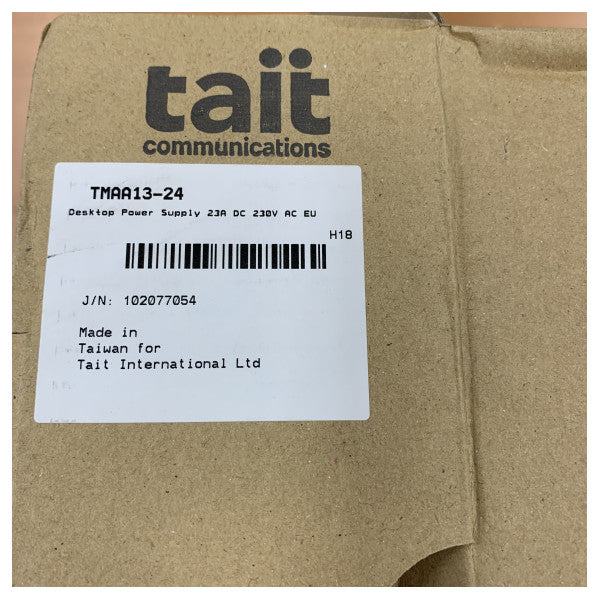 Tait TMAA13-24 Desktop Power Supply 23A DC 230V AC EU