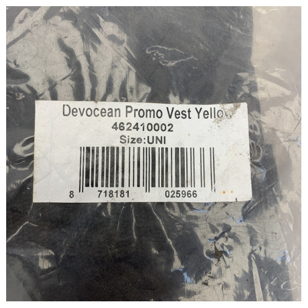 Devocean Naylon üniversal can yeleği sarı - 462410002-UNI