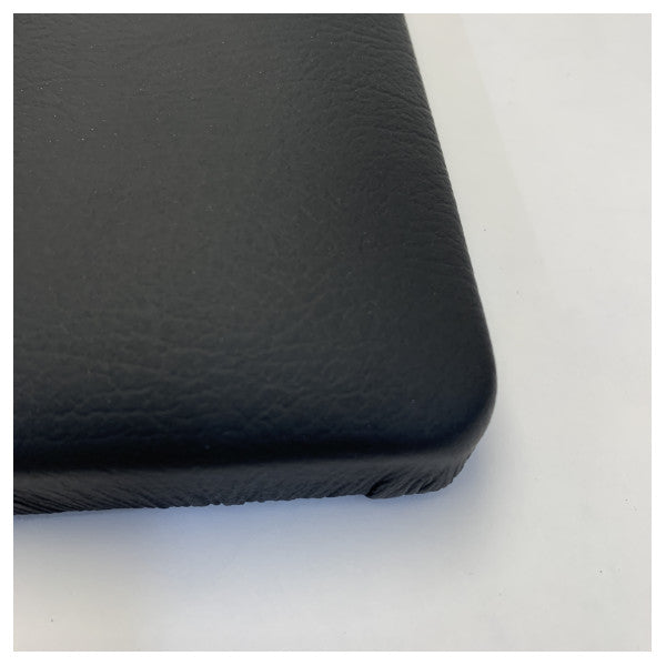 Cojines de reposabrazos del asiento piloto Norsap NS1500 de cuero negro