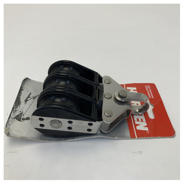 Harken 129 38 mm Triple Big Bullet Block Inox