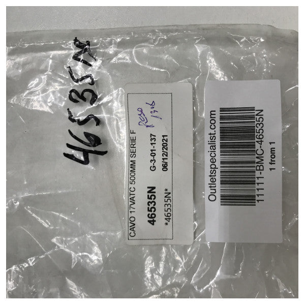 Cavo TV marino 500 mm - Connettore resistente, flessibile e impermeabile per uso marittimo e nautico