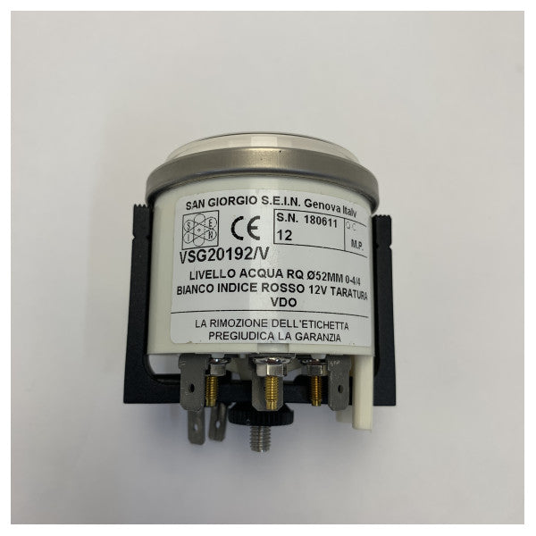 Indicador de nivel de tanque de agua blanca San Giorgio VSG2019/W